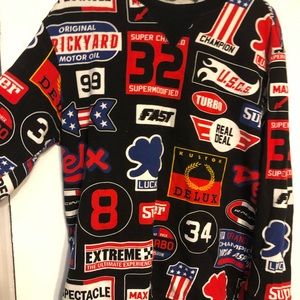 Love Moschino Racing Symbols Sweatshirt